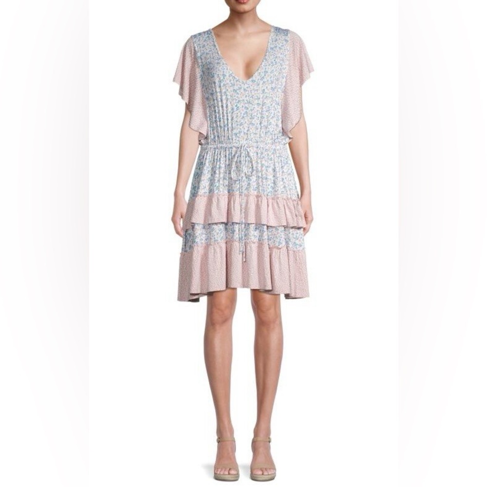 Stitch Drop ruffle tiered dress
